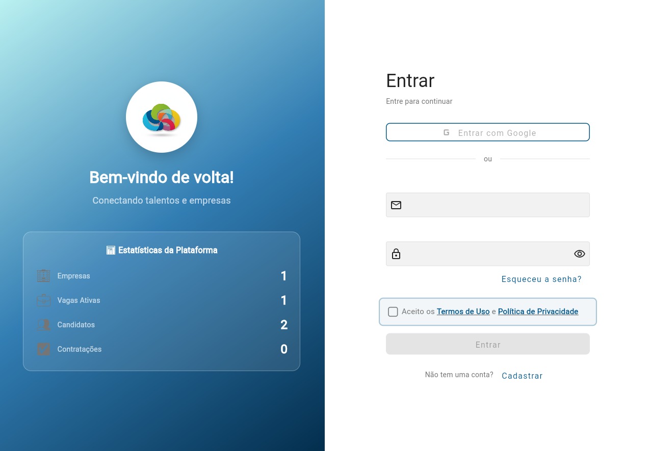 Plataforma de Empregos
